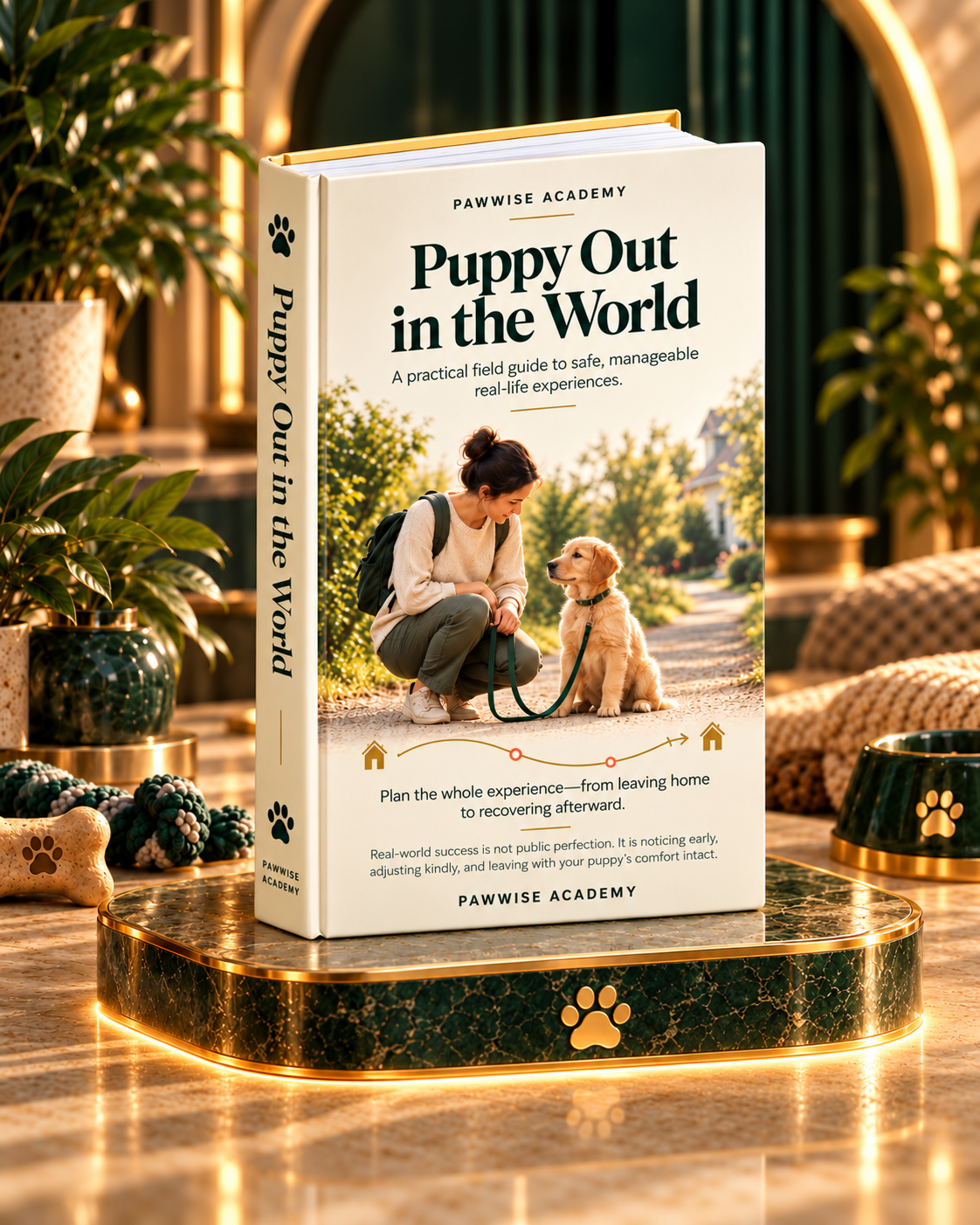 Puppy Out in the World